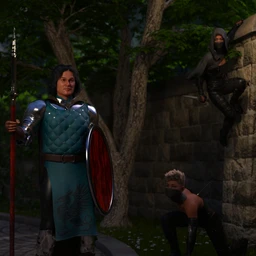 Strike from the Shadows poses for Genesis 8 and 8.1