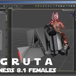 Togruta For Genesis 8.1 Females + Speeder