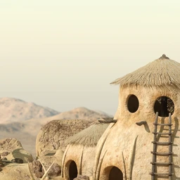 v176 Desert Tribe Hut