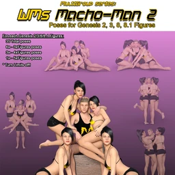 WMs Macho-Man 2 – Poses for G2-G3-G8-G8.1
