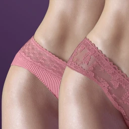 X-Fashion Vanity Panties Set for Genesis 8 and 8.1 Females