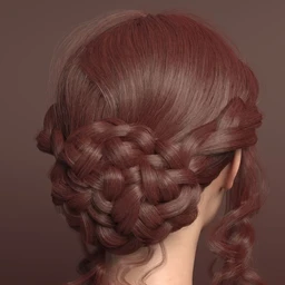 Xue Hair for Genesis 8 and 8.1 Females