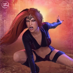 Z Epic Heroine Poses for Genesis 8 Female