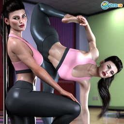 Z So Flexible Props and Poses for Genesis 3 and 8