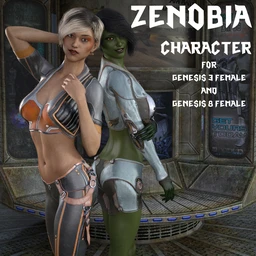Zenobia for Genesis 3 and 8 Female
