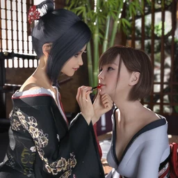 dForce CO Kimono,DAZ模型G8