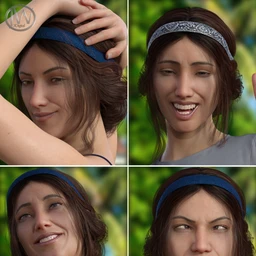 A Good Day – Dialable Expressions for Genesis 8 Female