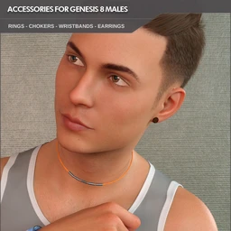Accessories Set I for Genesis 8 Males
