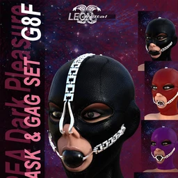 Azarea Dark Pleasure Mask And Gags
