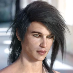 Bastien Hair for Genesis 3 & 8 Male(s)