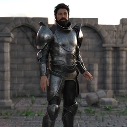 Battleworn Armor for Genesis 8 Male