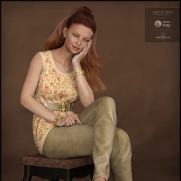 Blooming Outfit for Genesis 8 Female(s)