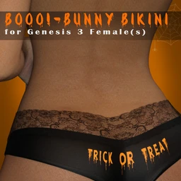 Booo! for Genesis 3 Female Bunny Panties