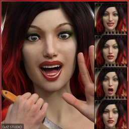 Born To Be Dark Mix and Match Expressions for Arabella 7