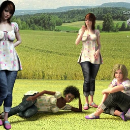 Breezy Picnic Outfit for G3F