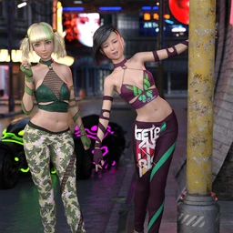 Charmer Outfit Textures