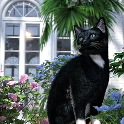 Daz House Cat with dForce Hair