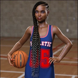 dForce Basketball Dress for Genesis 8 Female