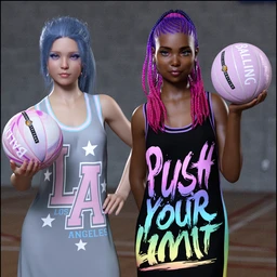 dForce Basketball Dress Textures