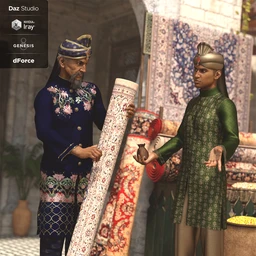 dForce Bollywood Groom Textures