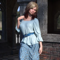 dForce Collection 03 – Boho Outfit for Genesis 8 Female(s)