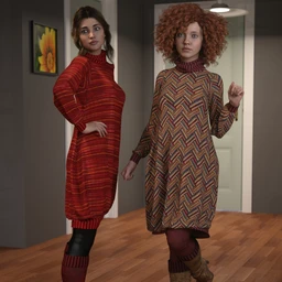 dForce Eloise Outfit Textures