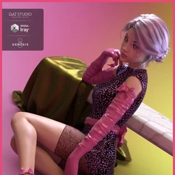 dForce Hanoi Fashion Outfit for Genesis 8 Female(s)