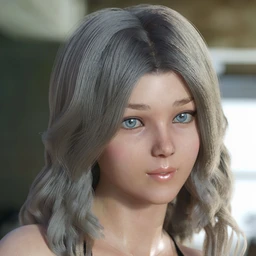 dForce Kay Hair for Genesis 3 and 8 Female(s)