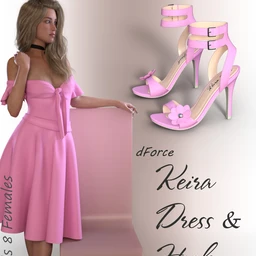 dForce Keira Outfit for Genesis 8 Female(s)