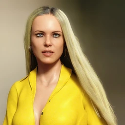 dForce Longdrape Hair for Genesis 3 and 8 Female(s)