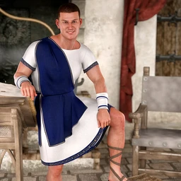 dForce Toga Outfit for Genesis 8 Male(s)