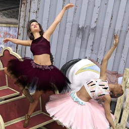 dForce Urban Ballerina Textures