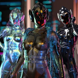 dForce Void Suit-X Outfit Iray Texture Set