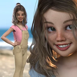 Emma Character, Hair, Clothing and Accessories for Genesis 8 Female(s)