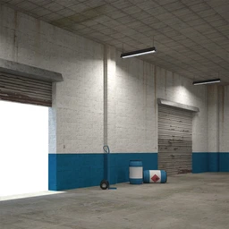 Empty Industrial Interior