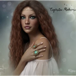 Espiritu Bohemio Rings for Genesis 8 Females