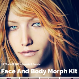 Face and Body Morph Kit for Genesis 8 Female