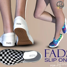 FADS Slip Ons for La Femme and Poser 11