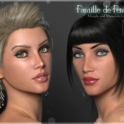 Famille de Femmes – Morphs and Materials for La Femme