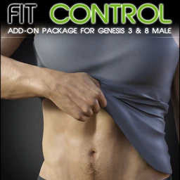 Fit Control Add-On for Genesis 3 & 8 Male