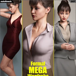 Formal MEGA Wardrobe for Genesis 8 Female(s)