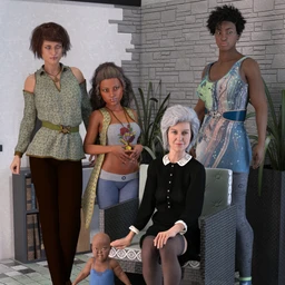 FSL Genepool Dialed Shapes for Genesis 8 Female