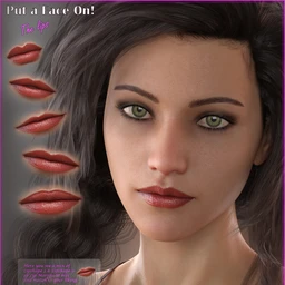 GDN Put a Face on for Genesis 8 Female The Lips