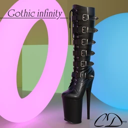 Gothic infinity for genesis 2 female and genesis 3 female