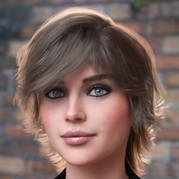 Greer Hair for Genesis 8 Female(s)