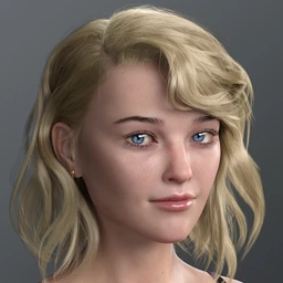 Haydina Hair for Genesis 8 Female(s)