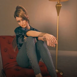 i13 Lovely Lounging Poses and Furniture for Genesis 3 Female(s)