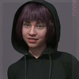 Inaru HD & Smile HD Expression for Genesis 8 Female