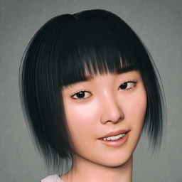 Kim TaeYeon Character and Hair for Genesis 8 Female
