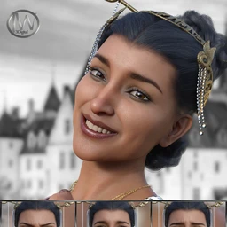 Like a Princess – Expressions for Genesis 8 Female and Kala 8